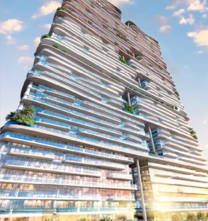 dubai-skycrest-damac-bay-2-building-view-from-below-by-cavalli.webp